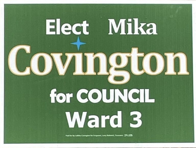LaMika “Mika” Covington, Ward 3 — Council Candidate Questions